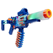 Hasbro G18240000 Nerf Loadout Cyberlight Ghost Blaster with LED Glow, Bolt-Action, 6-Dart Revolving Cylinder, Includes 24 N1 Darts, Multicolor