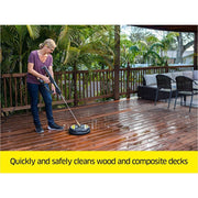 Karcher 15-Inch Pressure Washer Surface Cleaner Attachment, 8.641-035.0