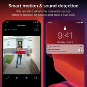Roku DS1000R Smart Home Video Doorbell & Chime SE with Motion & Sound Detection