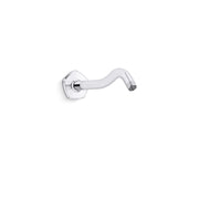 Kohler Occasion Shower Arm and Flange, Polished Chrome, Metal Construction, 1/2-14 NPT Connection, 27054-CP
