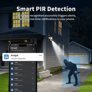 Liwan 4G LTE Cellular Solar Outdoor Security Camera, 4MP Color Night Vision, 360 Panoramic PTZ, PIR Motion Detection, Two-Way Talk, IP65 Weatherproof, Rechargeable Battery, cb174s