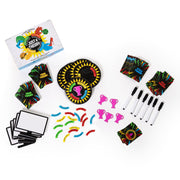Just a Theory Team Theorist Card Game, Strategy Party Game for Ages 12+, Up to 6 Players, Includes Prompt Cards, Writing Pads, Dry Erase Markers, Trophy Tiles