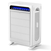 KNAK Pro Air Purifier, Dual HEPA 13 Filters, 242 CFM CADR, Ultra-Quiet 22 dB, White, AIRP4