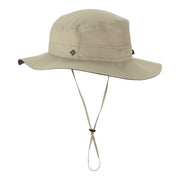 Columbia Men's Bora Bora Booney Outdoor Sun Hat, Omni-Shade UPF 50, Adjustable Drawcord, Mesh Venting, Packable, Fossil Beige