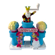 Big Time Toys Candy Land Snow Cone Maker, Kid-Powered Hand Crank, Pink Multi-Color, Includes Blue Raspberry Flavor Packet, 12 in, 1.2 lb, 93115