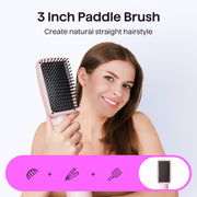 Wavytalk 5 in 1 Hot Air Brush Set, Multi Hair Styler with Five Interchangeable Heads, 1000W Motor, Pink