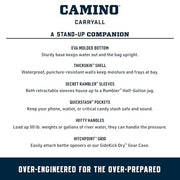 Yeti Camino 35 Utility Bag, Waterproof Durable Material, Deployable Dividers, Key Lime