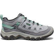 KEEN Targhee IV Vent Durable Breathable Hiking Shoes for Women, Alloy/Granite Green, 9.5M, 1029000