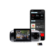 Cobra SC 201 Dual-View Smart Dash Cam with Built-In Cabin View - Black