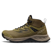 KEEN Hightrail Waterproof Hiking Boots for Men, Martini Olive/Dark Olive, Size 10, Regular Fit, 1031833