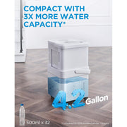 Midea MAD50PS1QWT 50 pt. Cube Dehumidifier with Built-in Pump for spaces up to 4,500 sq. ft.