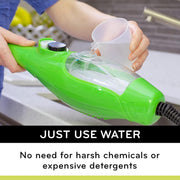 H2O Mop X5 Elite Basic 5-in-1 Steam Cleaning System, Dualblast Steam Mop Head, Chemical-Free, Lightweight, Adjustable Height, Multi-Surface Cleaner
