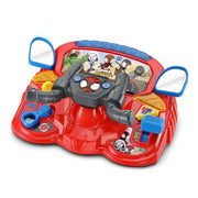 VTech Spidey & His Amazing Friends 2-in-1 Interactive Driver Educational Toy, Web-Crawler and Techno-Racer, Voices and Sound Effects, Ages 3+, 80-580600