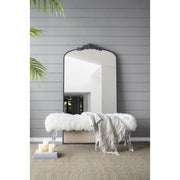 Triple Tree Full Length Mirror, Arched Bathroom Vanity Mirror, 66 x 36 Inch, Black - Durable Material