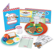 Learning Resources Serve It Up Play Restaurant Kitchen Toy, 36 Pieces, Multicolor, Ages 3+, LER9089