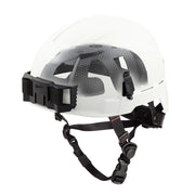 Milwaukee 48-73-1351 BOLT White Type 2 Class E Non-Vented Safety Helmet with IMPACT-ARMOR Liner