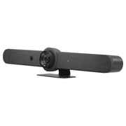 Logitech Rally Bar Video Conference Equipment, 4K Ultra HD Camera, Echo Cancellation, Adaptive Beamforming Microphones, Graphite, Medium Room Size, TAPRBGUNIAPP