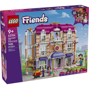 LEGO Friends Heartlake City Grand Hotel Building Toy with 6 Minidolls, 2 Cats, Interactive Elevators, Wedding Accessories, 1406 Pieces, 42704