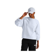 The North Face Evolution Fleece Crew-Neck Long-Sleeve Athletic Sweatshirt for Women, Mystic Haze, Large, NF0A88ZX0TI