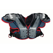 Riddell 8053423 Pursuit Youth Football Shoulder Pad, Blue/Red, X-Large