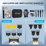 Audoc BestbOMG Hair Clippers and Beard Trimmer Kit with Ceramic T-Blade