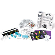 4M KidzLabs Magic Kit, Educational Toy with 12 Magic Tricks, Wand and Accessories, Step-by-Step Instruction Booklet, Multicolor, 00-03215