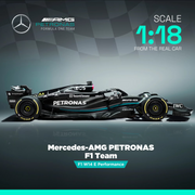 Luppa Formula 1 AMG W14 Model Kit - 1:18 Scale Racing F1 AMG W14 E Performance Model Inspired by Lewis Hamilton & George Russell Building kit, Collectible diecast, 140 Pieces
