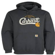 Carhartt Script Graphic Hoodie - Carbon Heather - XL