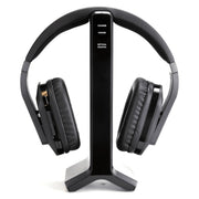 Emerson EE-9000 2.4G Wireless TV Headset with High-Definition Audio and Charging Stand