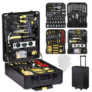 UBesGoo 799 Pcs Tool Set, Household Repair Hand Tool Kit, Mechanics Tool Kit, with Trolley Case, Black