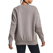Under Armour Icon Fleece Oversized Crew Distant Gray Medium Heather M