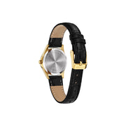 CITIZ QUART LD BL ST - CITIZEN WATCH CANADA LTD./MONT - CITIZEN QUARTZ L BLK LEATHER STRAP WATCH