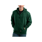 Berne Sz101gnr480 Heritage Thermal-Lined Full-Zip Hooded Sweatshirt, Green, XL