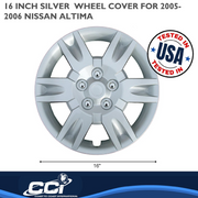Coast To Coast IWCB887216S 6 Spoke Gloss Painted 16 Wheel Cover