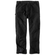 Carhartt Loose Fit Washed Duck Insulated Work Utility Pants with 3M Thinsulate, Black, X-Large Short, 105471
