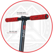 Madd Gear CARVE PRO Black Red Scooter for Ages 6+