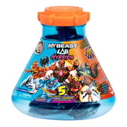 MrBeast Lab 24964 Hybrids Mega Pack Lava and Ice, Reveal Different Hybrid Parts To Create 5 Mix & Match Action Figures, Collect 30+ Beasts, Ages 6+