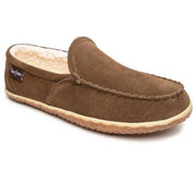 Minnetonka Ruff Leather Tilden Moccasins - Brown Ruff - 11M