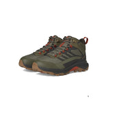 Merrell J037833 Speed Strike Mid Waterproof Hiking Boots for Men - Olive - 10.5M
