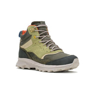 Merrell Speed Solo Mid WP Waterproof Hiking Boots, Olive Multi, Men's Size 8 Medium, J037861
