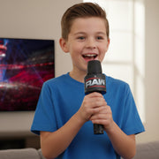 eKids WWE Smack Talk Microphone Toy, Voice Controlled with Built-in Music and Sound Effects, Illuminated Design, WW-076