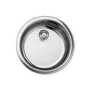 Blanco Rondo Dual Mount Stainless Steel 18 in. Single Bowl Bar Sink-513652