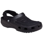 Crocs Yukon Vista II LiteRide Clogs for Men - Black/Slate Grey - 10M