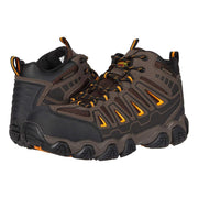 Thorogood Crosstrex Mid Composite Toe Waterproof Work Boot, Brown/Orange, Size 11 M, 804-4291