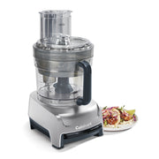 Cuisinart 14 Cup Food Processor with Tritan Work Bowl, Adjustable Slicing and Reversible Shredding Discs, Stainless Steel Blade, Silver FP-1400