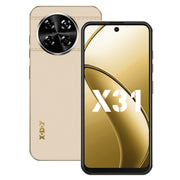 Xgody A01-X31 6.52'' 3GB RAM 64GB Storage 6 GHz Processor Speed T-Mobile Unlocked Smartphone, Beige