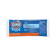 Clorox Pool and Spa 6 Pcs Shock XtraBlue+ Granules for Swimming Pools, 6 Lbs, Kills Bacteria
