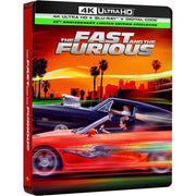 The Fast and the Furious 25th Anniversary Limited Edition Steelbook, 4K Ultra HD, Blu-ray, Digital Copy, Action Thriller