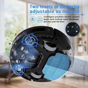 ONSON Robot Vacuum Cleaner BR151, 3500Pa Suction, 2 in 1 Mop Combo, Wi-Fi and Alexa Compatible, Slim Design for Hard Floors and Pet Hair