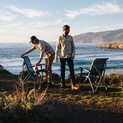 YETI Trailhead Camp Chair, Foldable, UV-Rated FlexGrid Fabric, Navy, Supports 500 lb